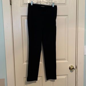 H&M’s size4 black slacks. Side zipper and elastic waist